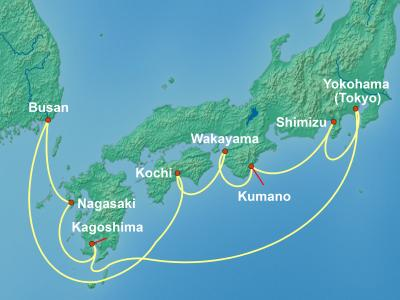M623 コース2 航路図