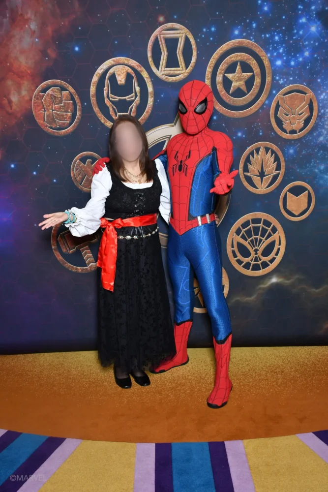 ディズニークルーズで会えるスパイダーマン｜ディズニー・ワンダー乗船時のマーベルキャラクター